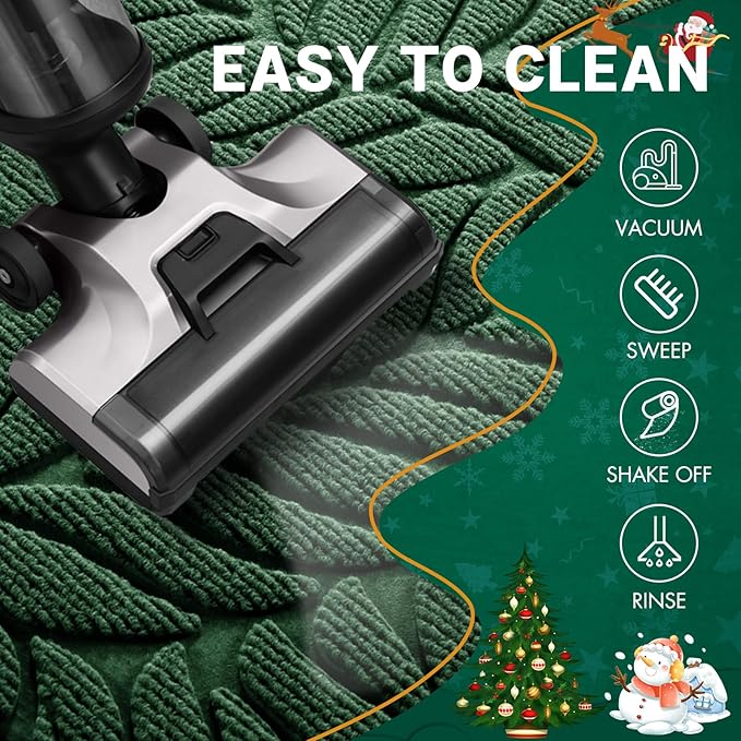 Yimobra 36x24 Large Door Mat Outdoor Indoor, All-Season Waterproof Door Mat Outside Entrance, All-Weather Non-Slip Outside Doormat for Garage Patio Entryway, Green
