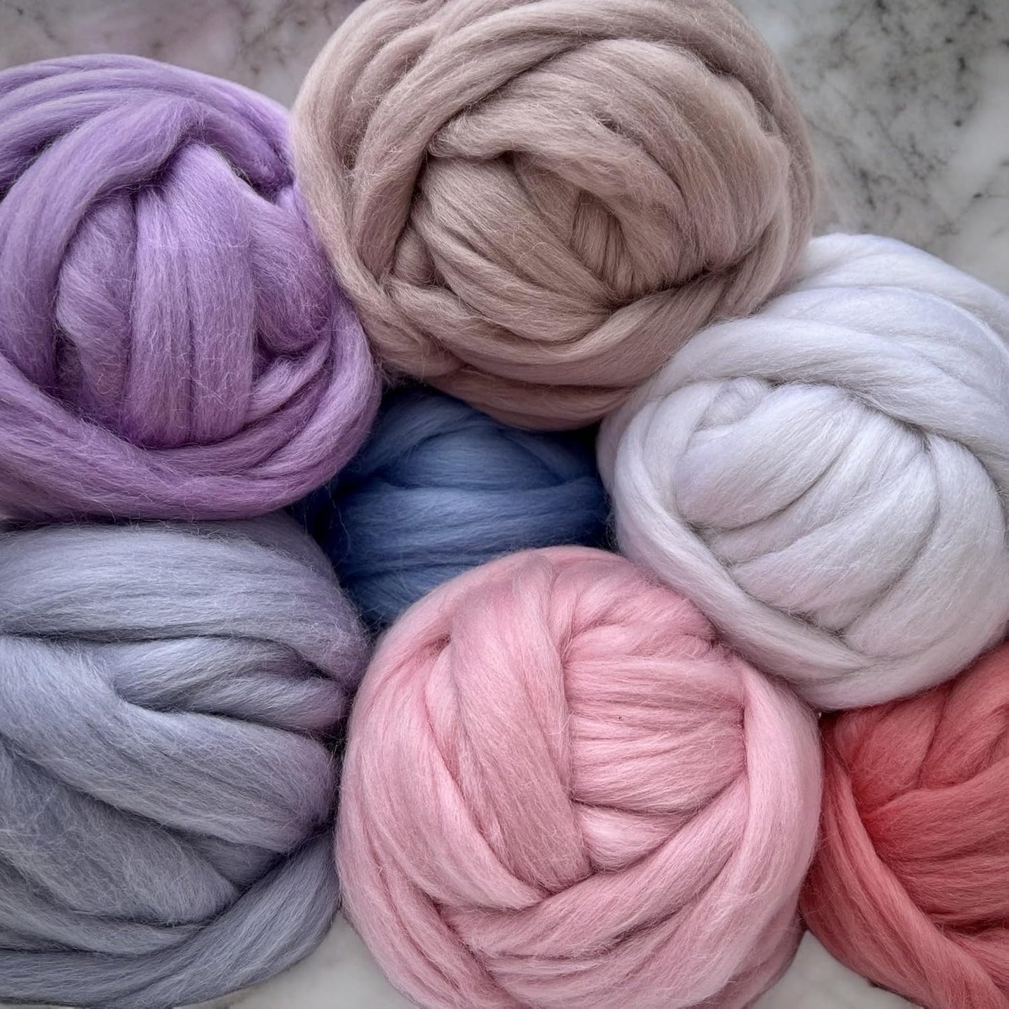 Revolution Fibers Dyed Corriedale Wool | 8.2 Ounces of Premium Combed Wool Top | 26 Micron, 100% Pure Corriedale Wool Roving, Ethically Sourced (Seal Gray)