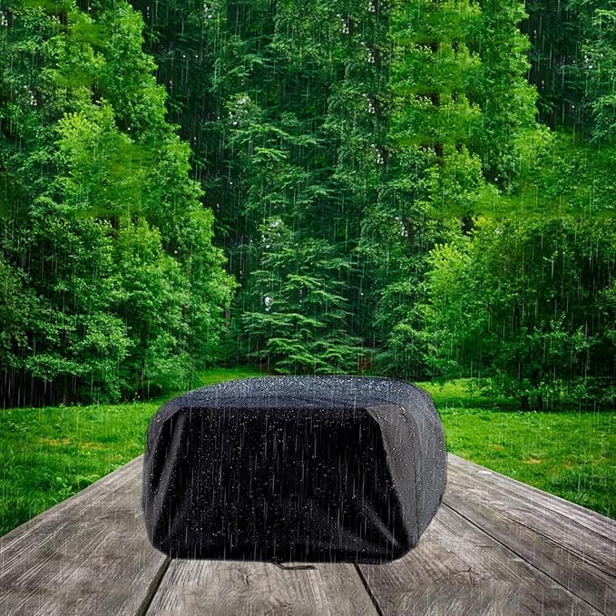 Tabletop Grill Cover for Pit Boss 10697, Waterproof Wood Pellet Smoker Cover for Pitboss 10697 Table Top Wood Grill, Outdoor Grill Accessories for Pit Boss Portable 150 Pellet Grill 24 inch