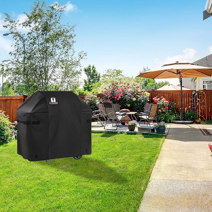 SUPJOYES Gas Grill Cover for Weber Spirit II 310, 51 Inch BBQ Grill Covers, Heavy Duty Waterproof Barbecue Accessories