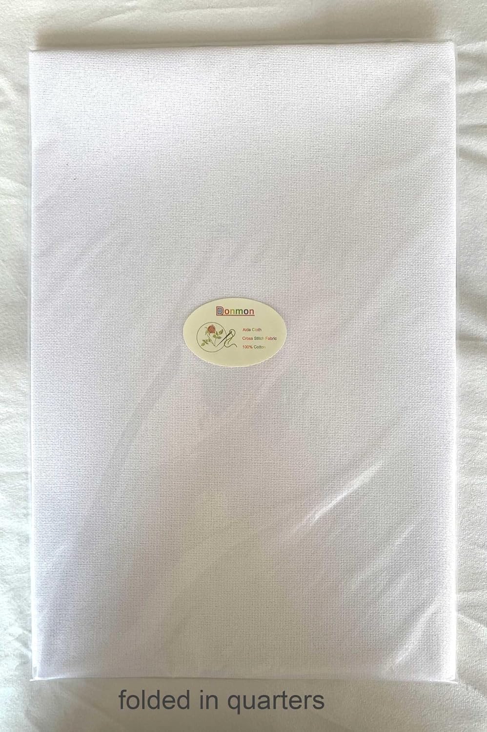 Aida Cloth 28 Count Cross Stitch Fabric,19×28inch (28CT,White)