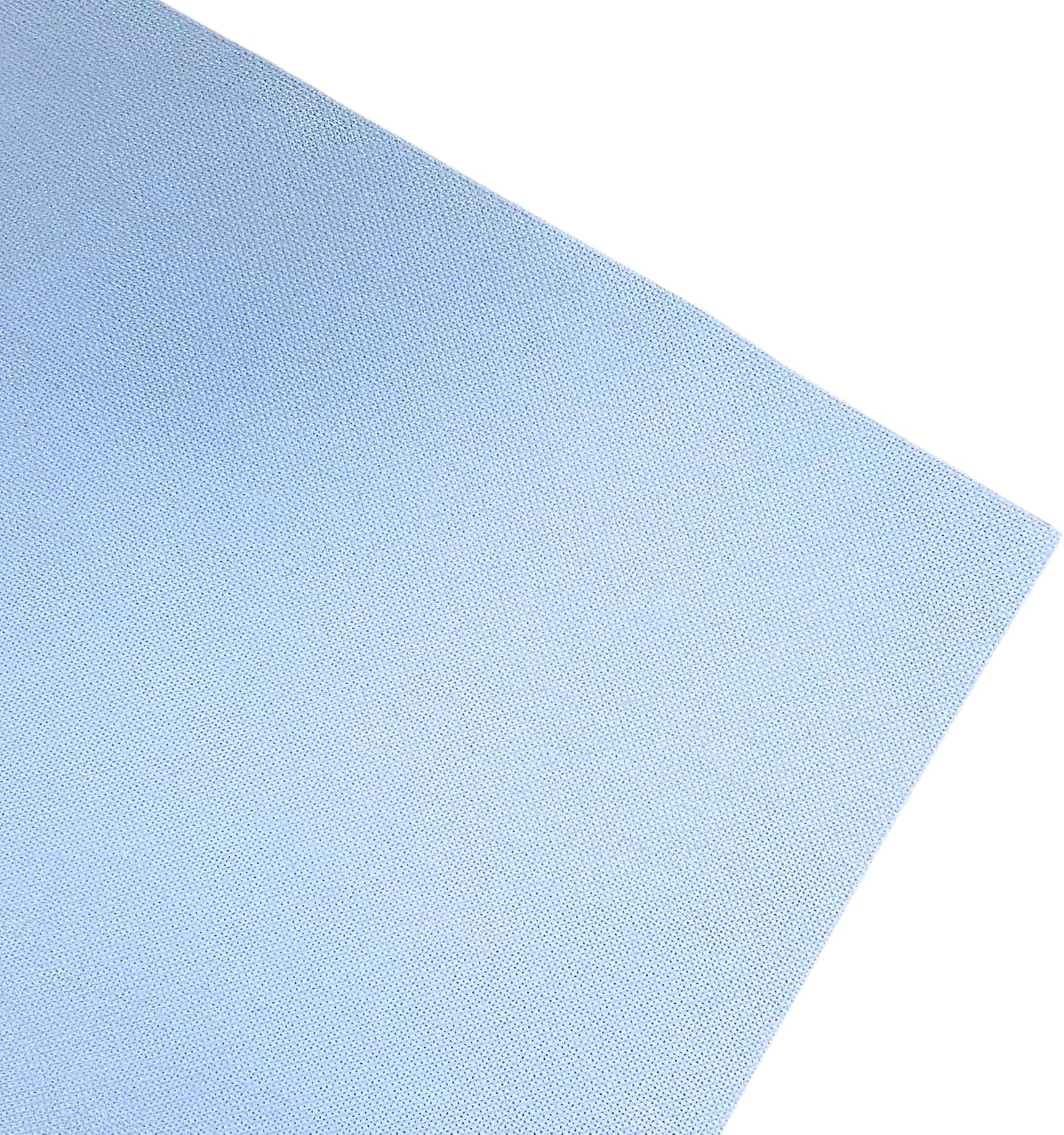 2 Sheets of Light Blue 14 Count Aida Cloth – 21 x 21 Inch Pre-Cut Fabric Squares – Cross Stitch Fabric – 100% Cotton – Ideal for Needlework & Embroidery – The Knotty Unicorn