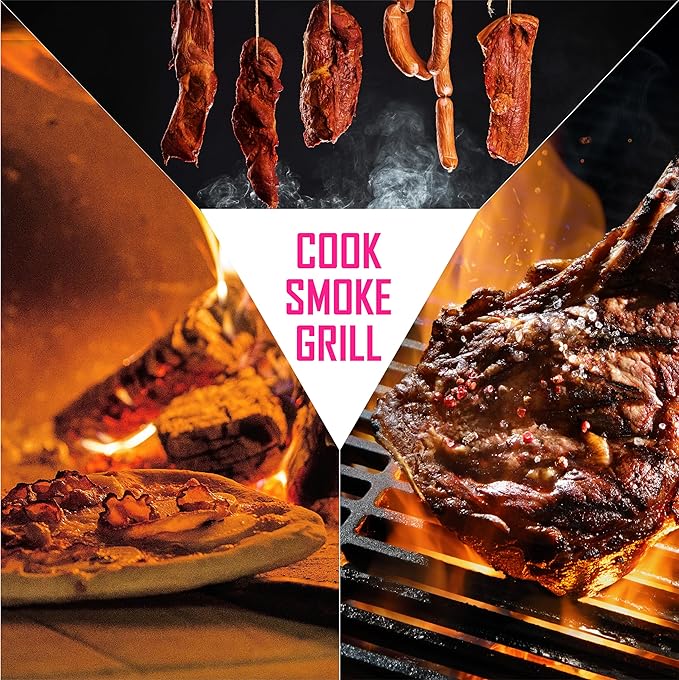 Oak Mini Split 8" Cooking, Grilling, Smoking Wood, 1,248 cu. in., Brown