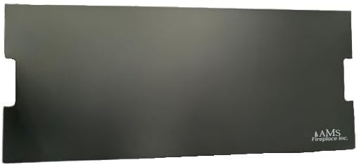 AMS Fireplace | Powder Coated Fire Pit Burner Lid for Sedona Fire Table (Dark Gray) | Weather-Protected | Easy to Clean | No Assembly Required