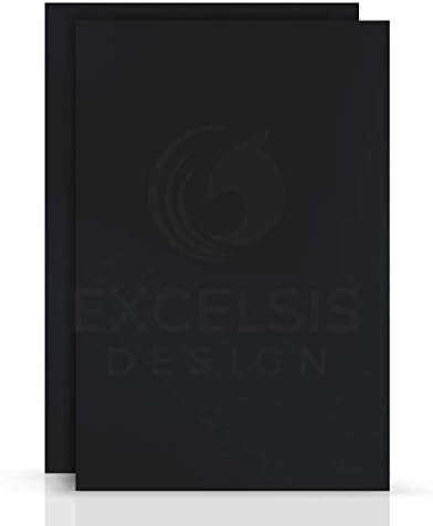 Black Foam Board 18 x 24 x 3/16" (5mm) Inch, 15 Pack Acid-Free Foam Core Poster Board Sheets for Art, Crafts, Presentation, Vision Board, Signboard, and Party Decorations