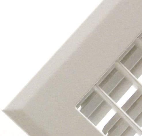 Adjustable AIR Supply Diffuser - HVAC Vent Cover Sidewall or Ceiling Adjustable AIR Supply Diffuser - HVAC Vent Cover Sidewall or Ceiling - Grille Register - High Airflow… (8"w X 6"h