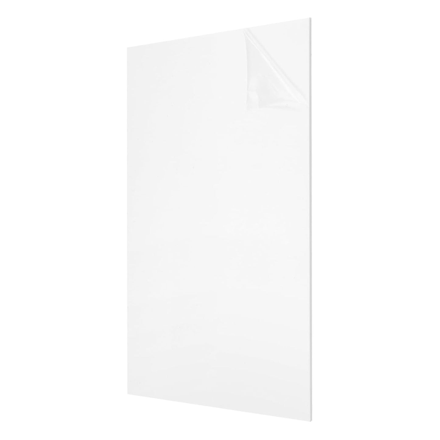 uxcell Acrylic Sheets 12x8 Inch Acrylic Panel 1/8 Inch-3mm Plastic Board for Picture Frames Sign Holders DIY Display Projects Craft, White
