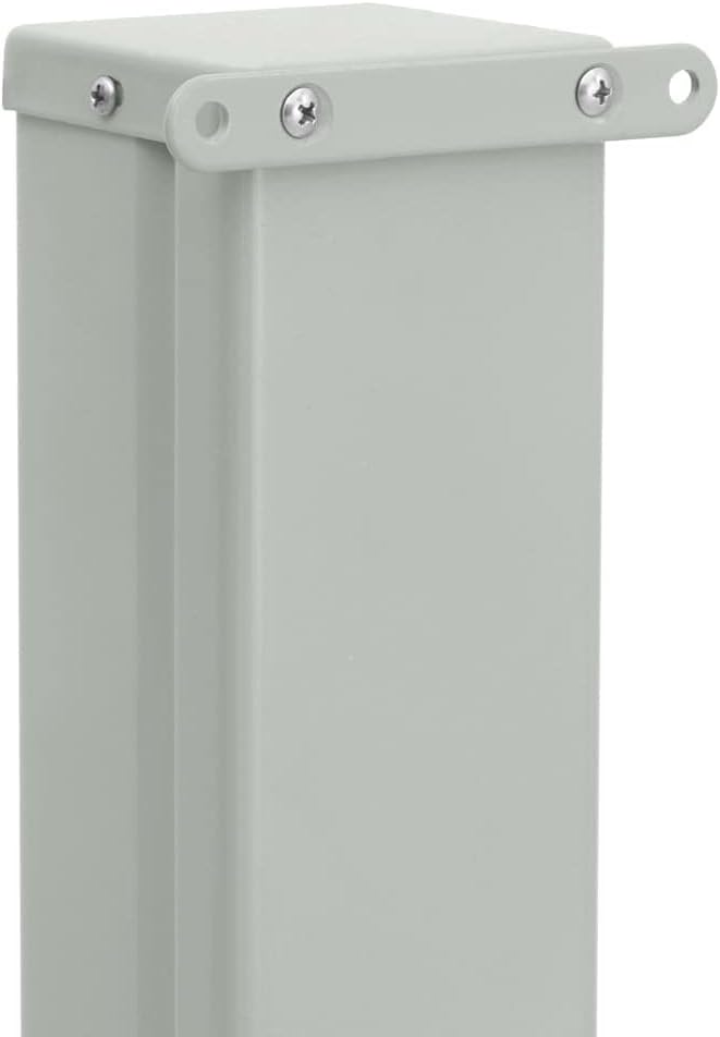YAFF Patio Retractable Outdoor Folding Privacy Divider, Water & UV Resistant Sun Shade Privacy Wind Screen for Garden, Backyard, Balcony, Terrace 39.4"x196.9" Gray