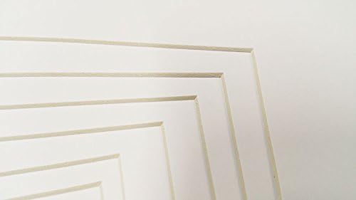 5x7 Mat for 8.5x11 Frame - Precut Mat Board Acid-Free Show Kit with Backing Board, and Clear Bags Marzipan Beige 5x7 Photo Matte Made to Fit a 8.5x11 Picture Frame Matboard for Framing, Pack of 1 Mat