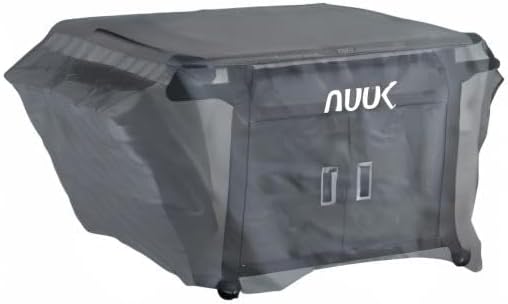 NUUK 20IN x 42IN Waterproof Outdoor Cooking Station Cover for Kitchen Prep Island, Heavy Duty UV Resistant BBQ Grill Table Covers for Pizza Oven Cart