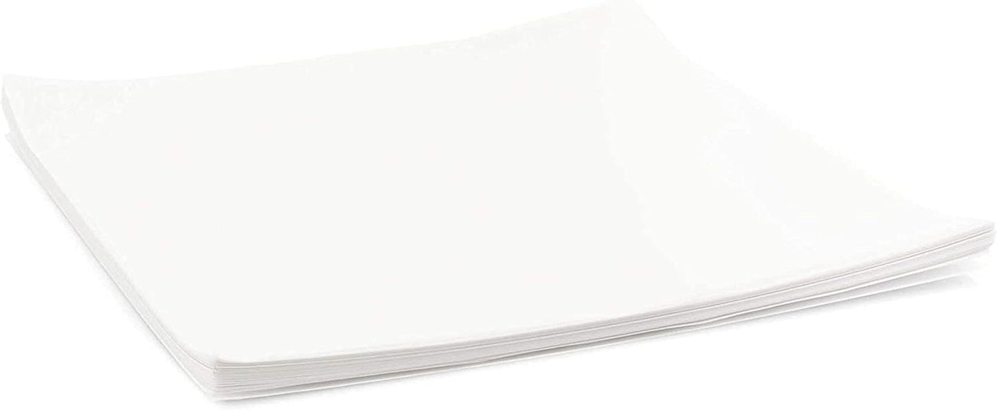 Translucent Vellum Sheets - 100 Sheets, 12 x 12 in, White - 93gsm/63lb Tracing Paper for Drawing & Invitation Paper - Transparent Craft Overlays