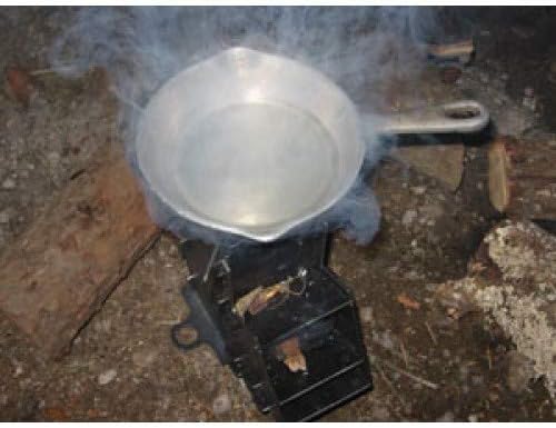 Camping Survivalist Prepper Flat Pack Mini Rocket Stove
