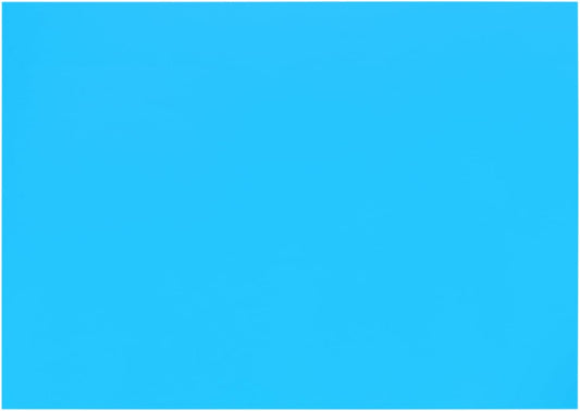 uxcell 4Pcs A4 Gel Light Lighting Filter Overlay Transparent Color Correction Plastic Vinyl PVC Sheets Photography Television Blue,0.2mm