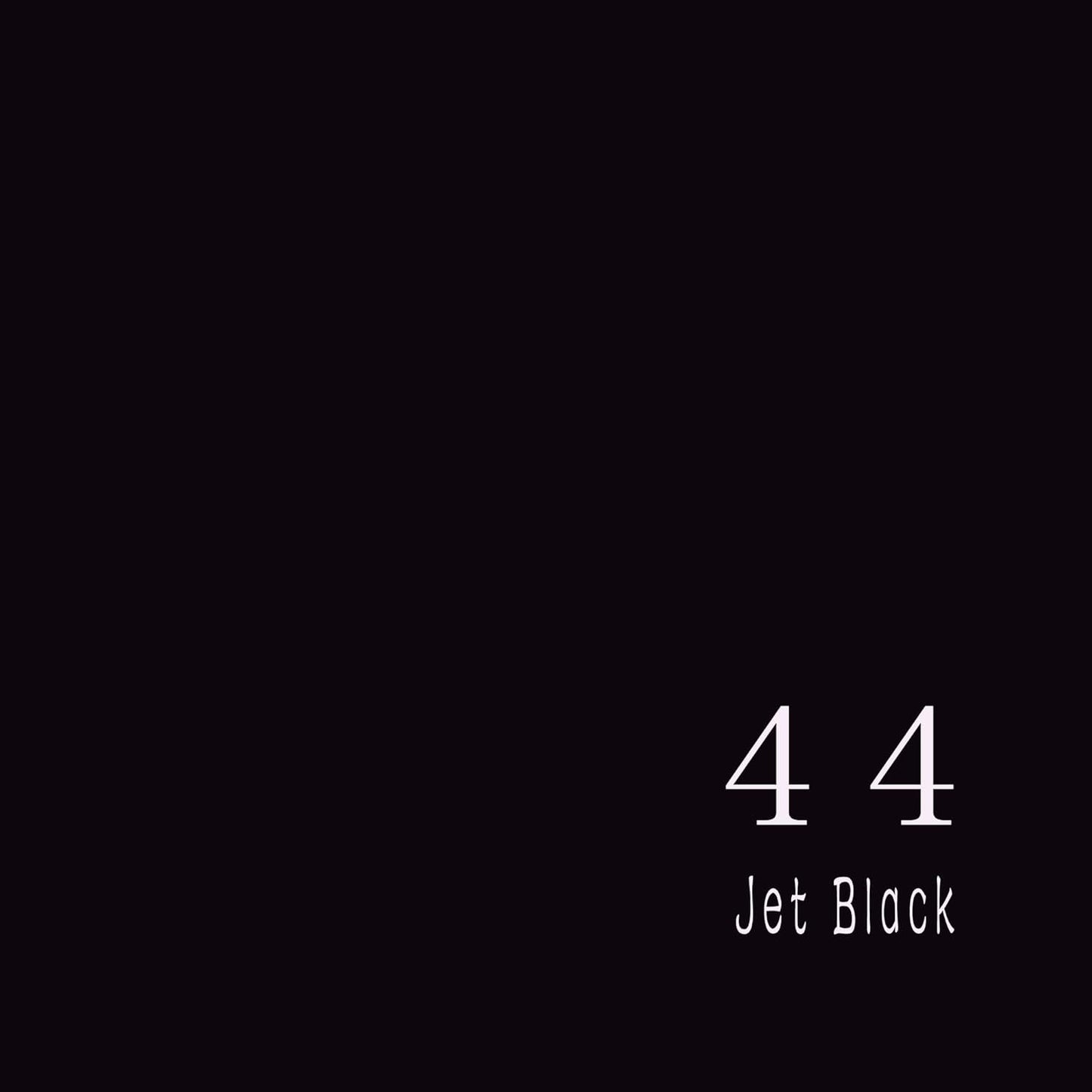 Seamless Photography Background Paper Roll, Black Photo Paper Backdrop for Photography, Video and Streaming (107''x16' Jet)