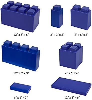 EverBlock 8’ x 10’ x 7’ L-Shaped Wall Kit with Accordion Door | 3’ x 7’ Doorway | Modular Building Blocks | Wall Display | Room Divider & Partition | Reusable | Indoor & Outdoor Use | Translucent