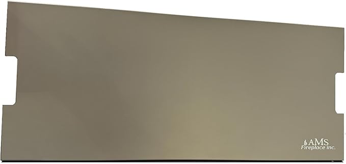 AMS Fireplace | Powder Coated Fire Pit Burner Lid for Sedona FireTable (Light Gray) | Weather-Protected | Easy to Clean | No Assembly Required