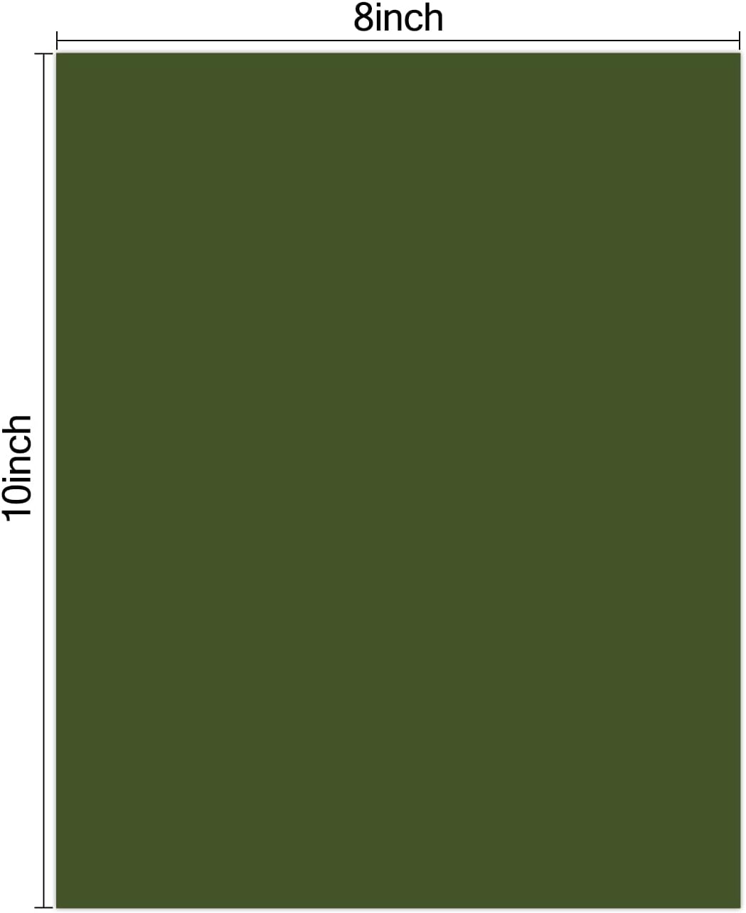 Golden State Art, 8x10 Matboard Mat Board Blanks - Assortment Color Uncut Mats for DIY Projects, Presentation Boards, Art Crafts (20 Pack)