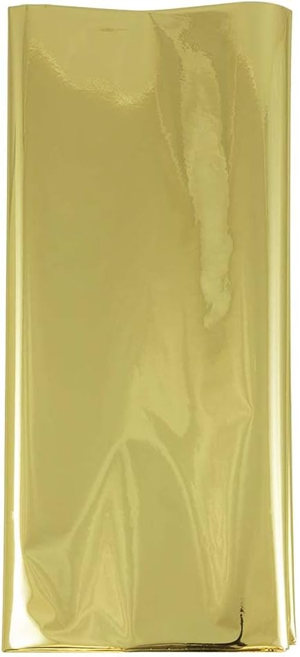 JAM PAPER Tissue Paper - Gold Mylar - 3 Sheets/Pack