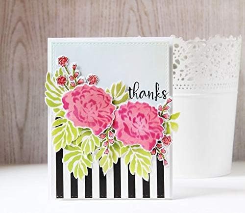 CrafTreat Reusable Geometric Stripe Stencils for Painting on Wood, Wall, Tile, Canvas, Paper, Fabric and Floor - Stripes - 6x6 Inches - DIY Art and Craft Stencils