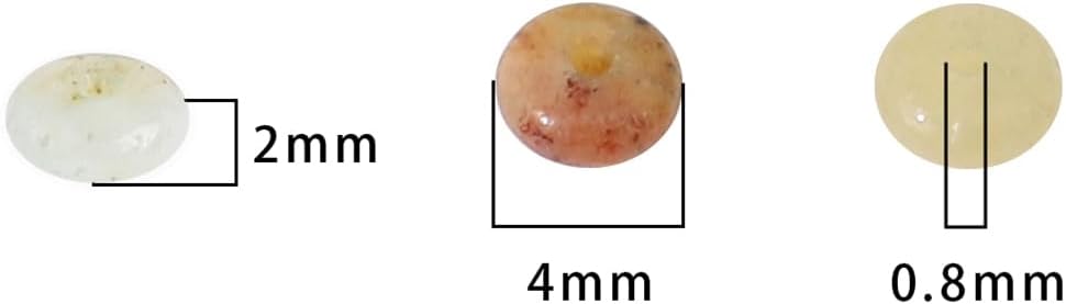 Natural Amazonite Disk Stone Beads 4x2mm 160pcs Rondelle Loose Semi Gemstone Beads for Jewelry Making Design