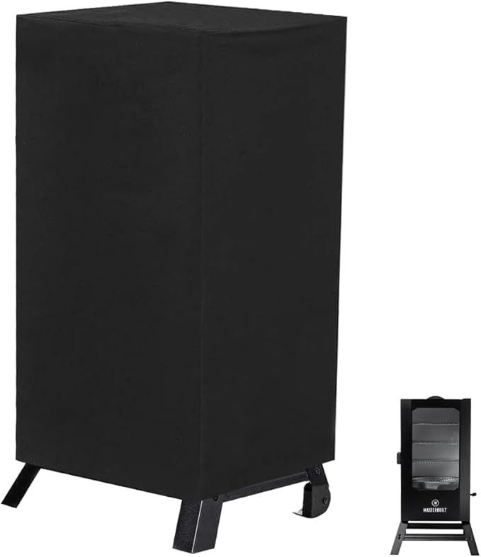 40 Inch Electric Smoker Cover for Masterbuilt, Waterproof Grill Cover for Masterbuilt 40-Inch Digital Vertical BBQ Smoker Outdoor, Black