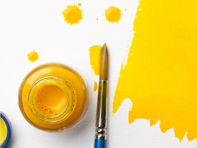 Winsor & Newton Calligraphy Ink, 30ml (1-oz) Bottle, Lemon Yellow