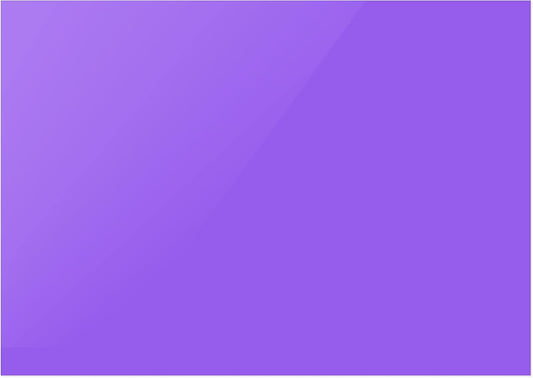 uxcell 4Pcs A4 Gel Light Lighting Filter Overlay Transparent Color Correction Plastic Vinyl PVC Sheets Photography Television Purple,0.3mm