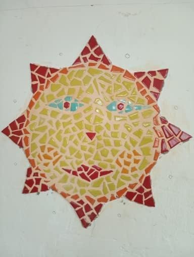 0.78"-1.57" Irregular Ceramics Mosaic Tiles,1.1LB Mosaic Pieces Stones for Home Decoration DIY Craft Plates Flowerpots Vases Cups Mosaic Making Supplies (Blue)