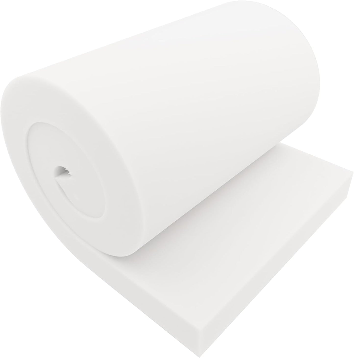 GoTo Foam 3" Height x 30" Width x 72" Length 35ILD (Semi-Firm) Upholstery Cushion Made in USA