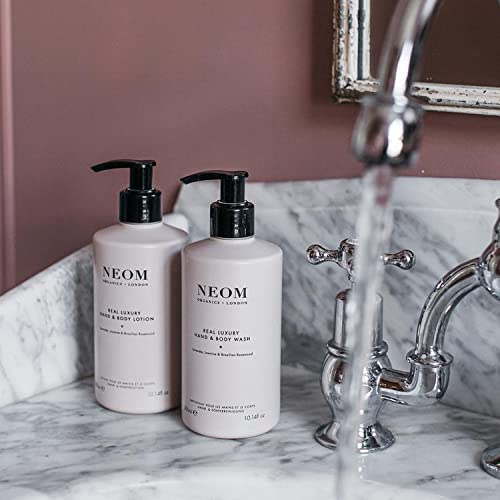 Neom – Real Luxury Hand & Body Wash, 300ml | Lavender, Jasmine & Sandalwood | Gently Cleanse & Soften