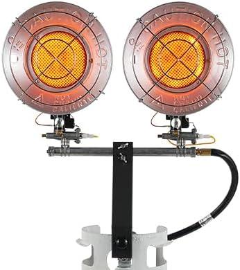 Propane Tank Heater Attachment, Propane Tank Top Heater, 30,000 BTU Portable Outdoor for Patio, Camping & Garage – with 3 Heat Levels & 90° Adjustable Head