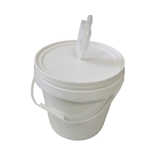 Black Stainless Steel Floor Stand Wipe Dispenser with Built-in Trash Can - Fits Wipes on Rolls - Perfect for Fitness Clubs, Schools/Daycares, Commercial and Residential Facilities