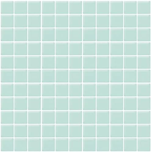 1"x1" Ice Matte Finished Glass Mosaic Tile (9.67 Sq ft- Box of 10 Sheets)