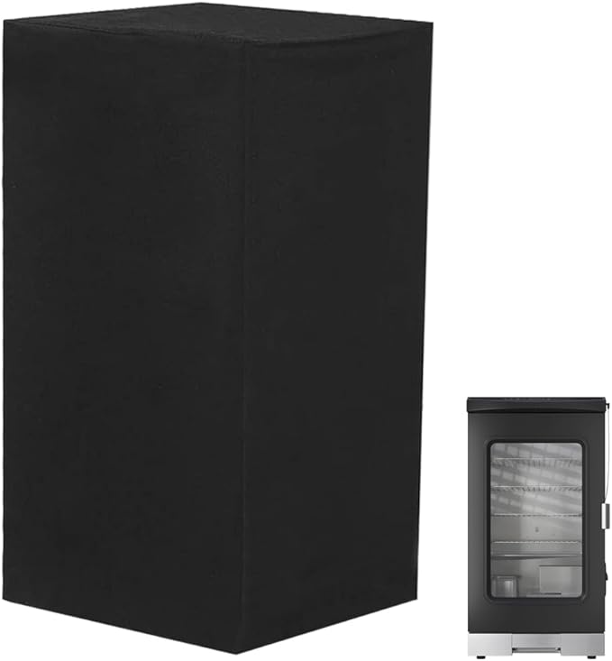 30 Inch Electric Smoker Cover for East Oak, Waterproof Grill Cover for East Oak 30-Inch Digital Vertical BBQ Smoker Outside, Black
