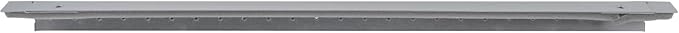 Repa Market 21" x 3" Inch Air Grille for Round Spiral Ducts - Adjustable Single Louvre Blade - Galvanized Ventilation Cover - Side Fit Round Surface Canal Ducting from 7" to 15.75" Inches