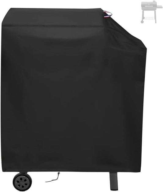 Charcoal Grills Cover for Feasto BBQ Charcoal Grill, Waterproof Outdoor Grill Cover BBQ Grill Cover Barbeque Grill Cover (Cover Only) - 46" L×26" W×43" H, Black