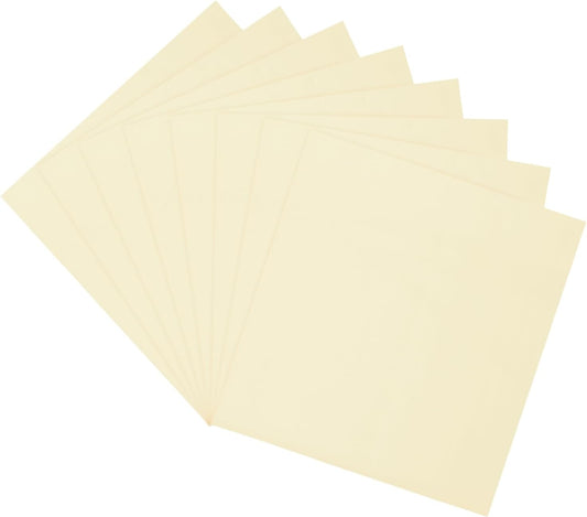 MECCANIXITY 50 Pack Toner Reactive Foil ,Deco Foil Transfer Sheets 8.5"x11" A4 Hot Foil Paper for Laser Printer Scrapbooking Heat Transfer DIY Craft,Light Golden