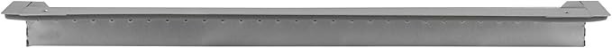 Repa Market 25" x 5" Inch Air Grille for Round Spiral Ducts - Adjustable Double Louvre Blade - Galvanized Ventilation Cover - Side Fit Round Surface Canal Ducting from 9.84" to 35.43" Inches