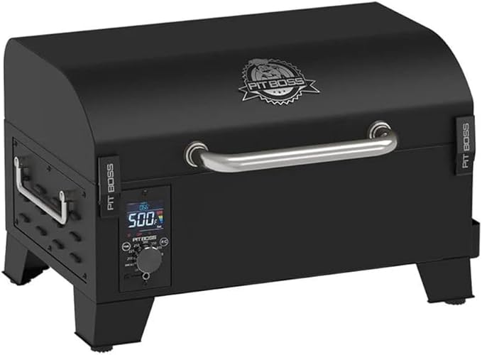 Pit Boss PB150PPG Table Top Wood Pellet Grill, Black - 11091
