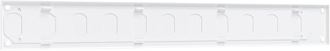 Vent Systems 16" x 2" Inch (Outer Dimensions) Metal Air Vent Grille - White Adjustable Register Vent Cover - Open/Close Air Supply Intake Wall Vent - Heating/Cooling Ceiling Grille for House, Garage