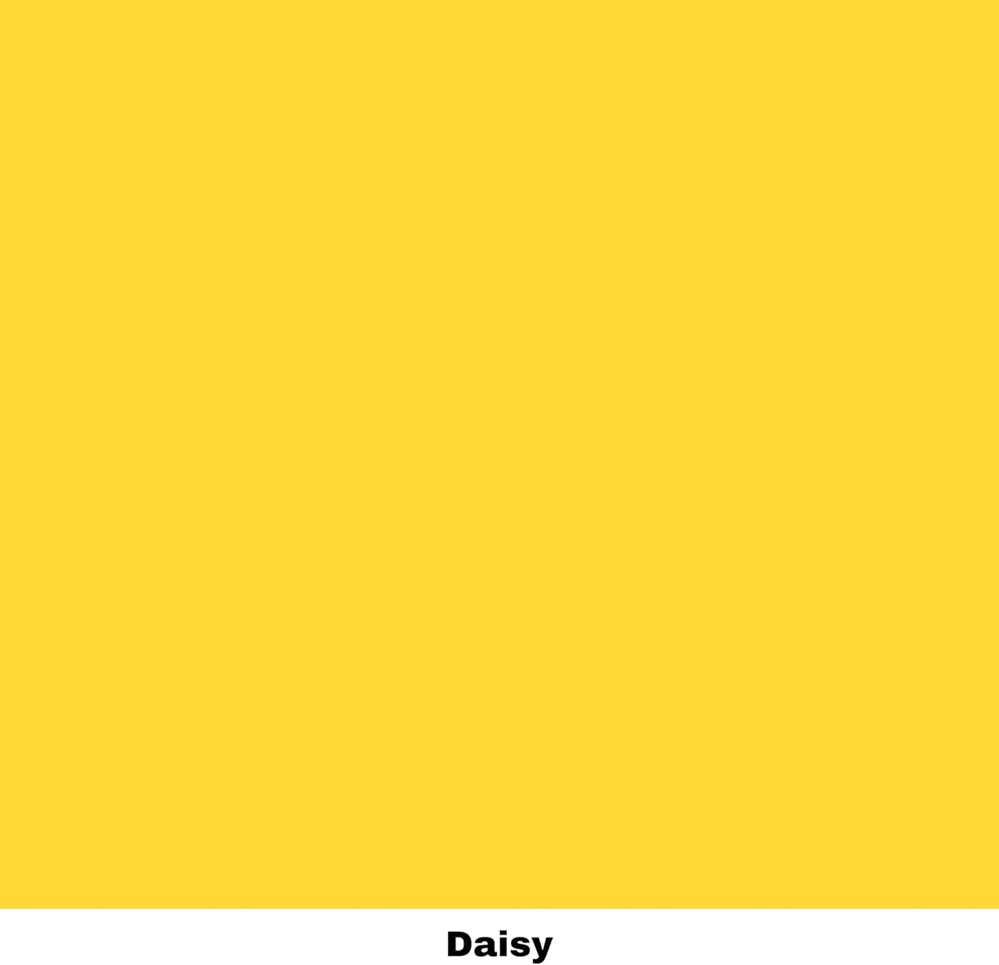 Dixie Belle Paint Company Chalk Finish Furniture Paint - Daisy (8oz) - Matte Vibrant Yellow Chic Chalk Mineral DIY Furniture Paint