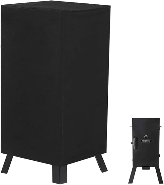30 Inch Electric Smoker Cover for Masterbuilt, Waterproof Grill Cover for Masterbuilt 30-Inch Digital Vertical BBQ Smoker Outdoor, Black