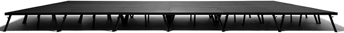 20'x28' MyStage 28 Portable Stage -Performance Floor Versatile Platform Modular System Stage - DJ, Drum, Camera Stage Riser -Compact & Stable, Easy to Carry, Assemble & Transport
