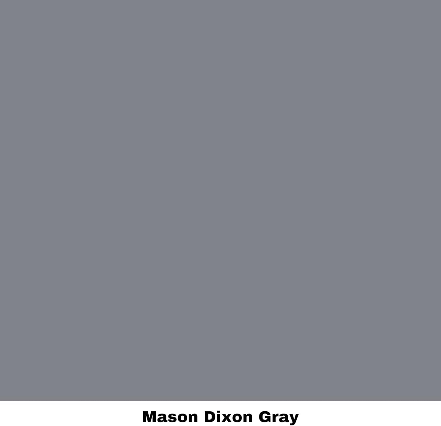 Dixie Belle Paint Company Chalk Finish Furniture Paint - Mason Dixon Gray (32oz) - Matte Charcoal Gray Chic Chalk Mineral DIY Furniture Paint