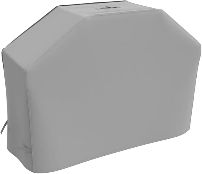 52" Heavy Duty Waterproof Gas Grill Cover fits Weber Char-Broil Coleman Gas Grill-Grey