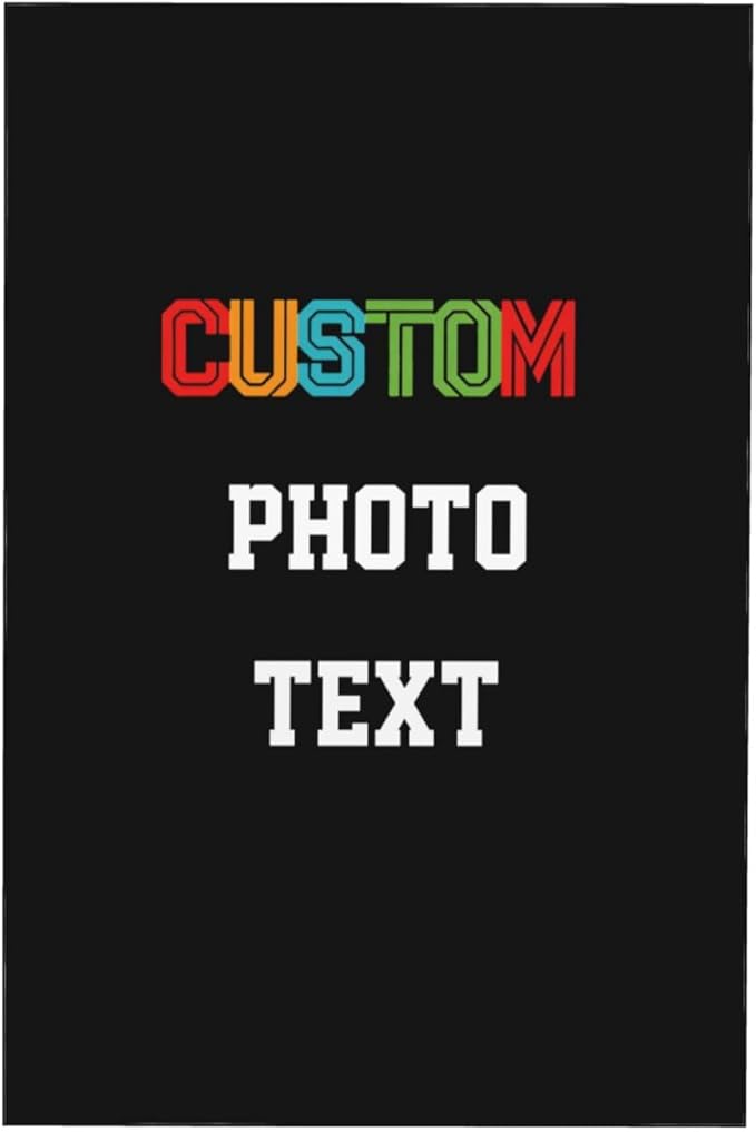 Custom Rectangle Table Cloth, Add Your Own Photo Logo Text, Personalized Tablecloth, Customizable Oil Proof Wipeable Table Cover for Wedding, Party, Restaurant, Outdoor, Picnic, 60x90in