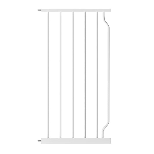 WAOWAO Baby Gate 14.16" Extra Wide Pressure Mounted Walk Through Swing Auto Close Safety White Metal Toddler Kids Child Dog Pet Puppy for Stairs,Doorways,Kitchen
