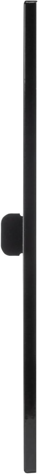 Vent Systems 16" x 8" Inch Metal Air Return Vent Cover - Black Adjustable Return Air Grill - Open/Close Air Supply Intake Vents for Home Wall and Ceiling - HVAC Wall Grille for Indoor and Outdoor Use