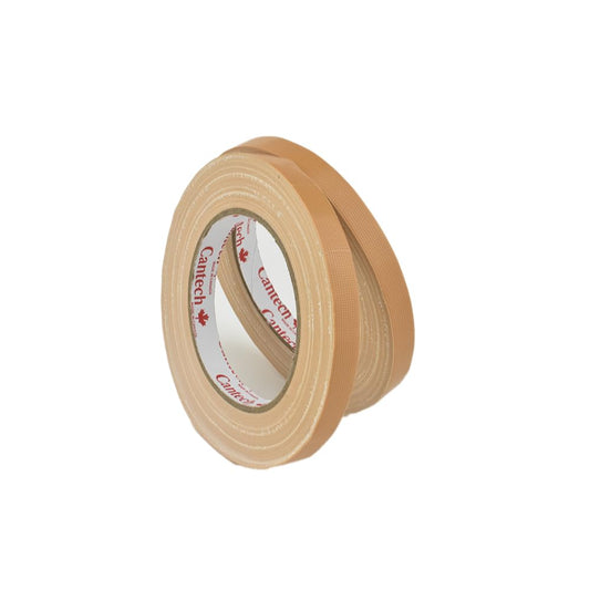 HAHIYO Light Brown 0.5Inch Wide Floral Tape, Waterproof Florist Tape Flower Wrap Adhesive Waterproof Decorative Tape for Bouquet Stem Wrapping Flower Arranging Floral Craft, 2Rolls 200Feet/66Yard