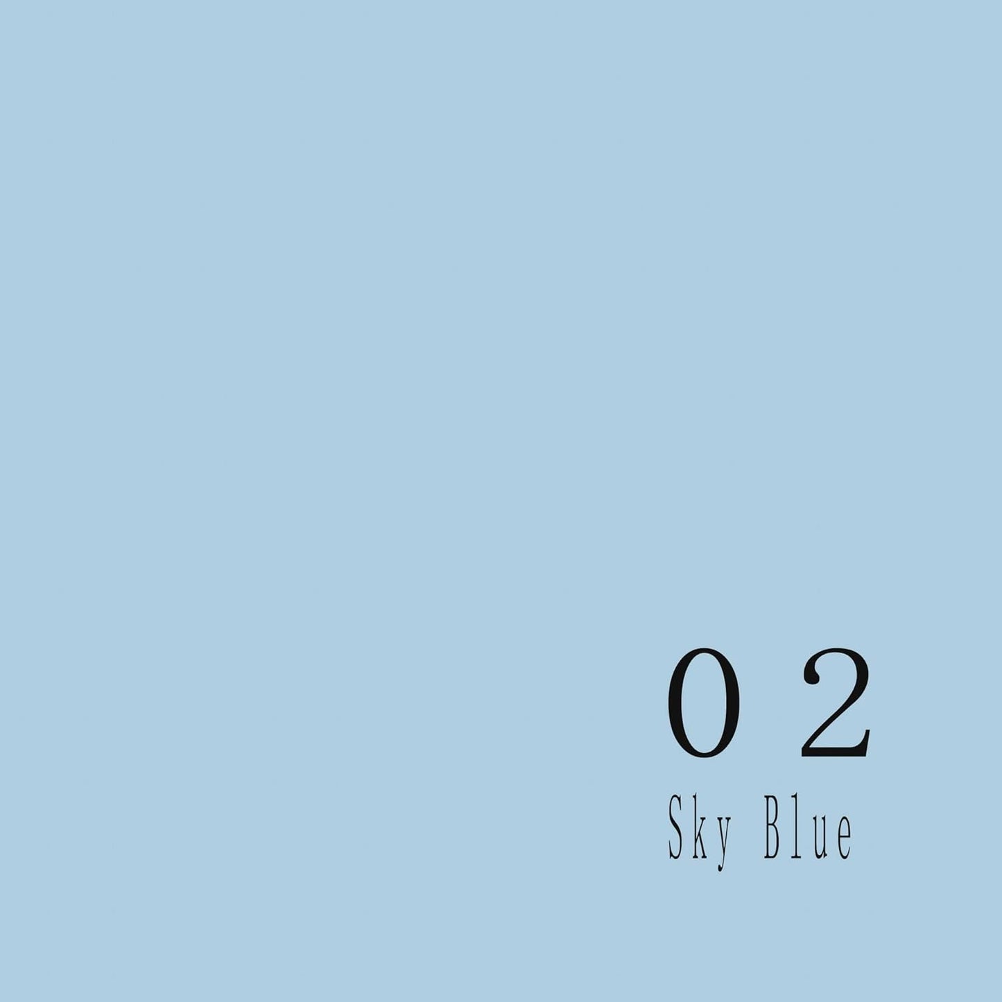 Seamless Photography Background Paper Roll, Blue Photo Paper Backdrop for Photography, Video and Streaming (107''x16' Sky Blue)